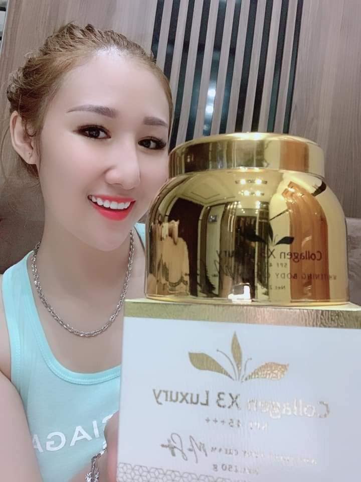 Kem body Collagen X3 Luxury Mỹ Phẩm Đông Anh