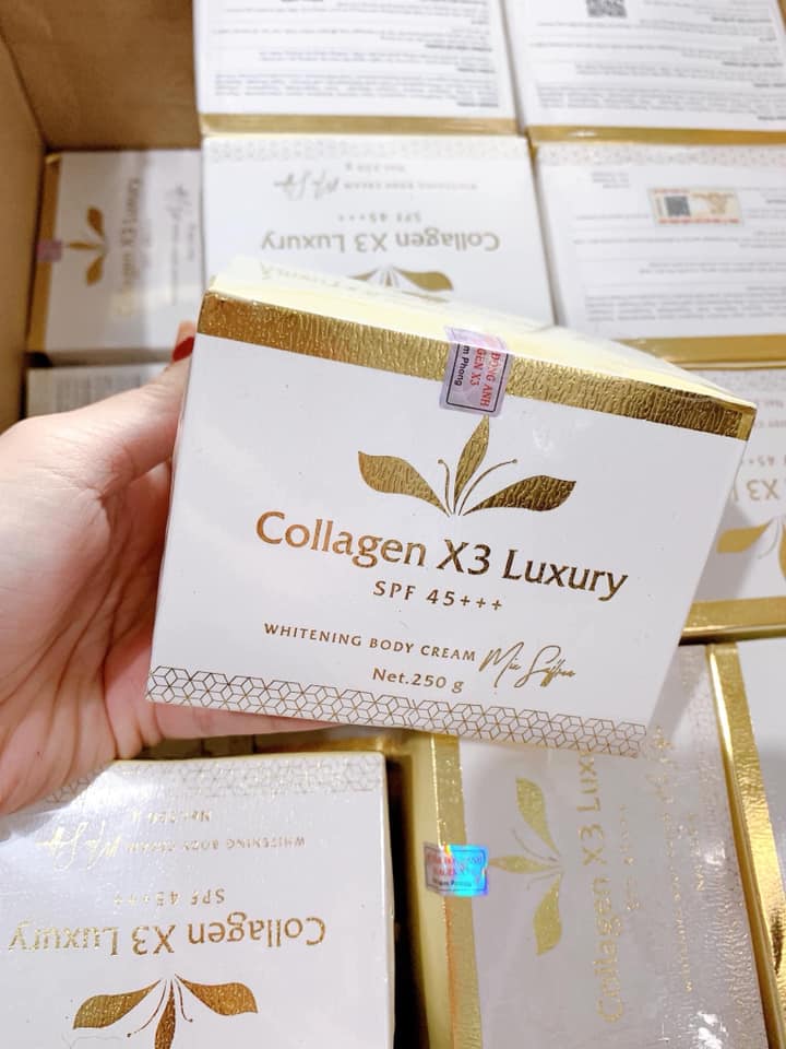 Kem body Collagen X3 Luxury Mỹ Phẩm Đông Anh